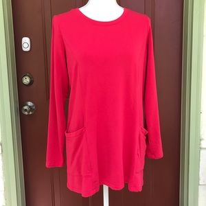 Susan Graver Weekend knit tunic. Sz M